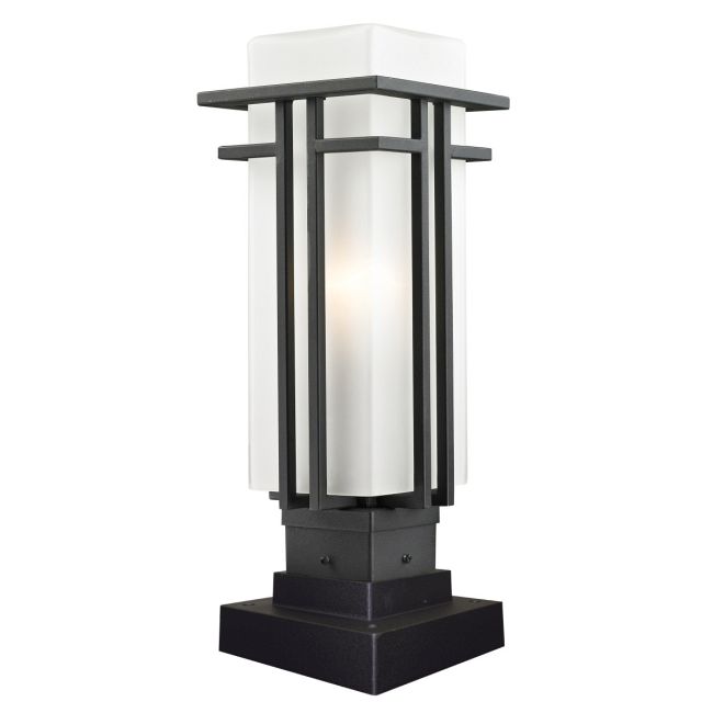 Abbey Outdoor Pier Light with Square Stepped Base by Z-Lite