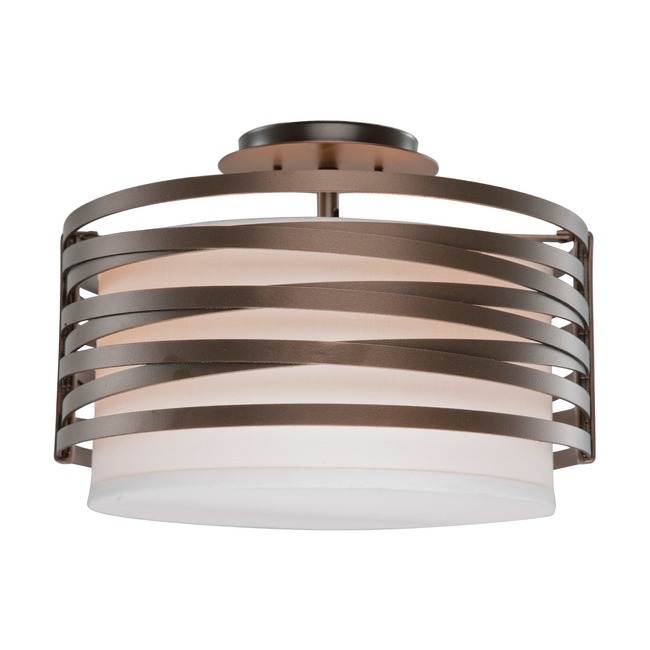 Tempest Semi Flush Ceiling Light by Hammerton Studio