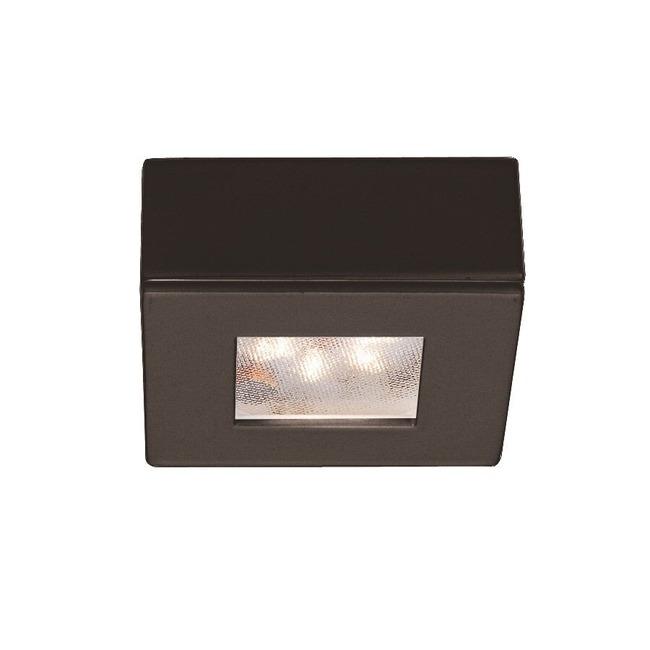 LEDme Square Recessed / Surface Button Light by WAC Lighting