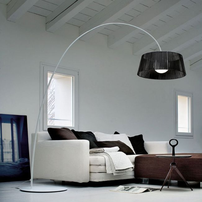 Ribbon Arch Floor Lamp by Medialight