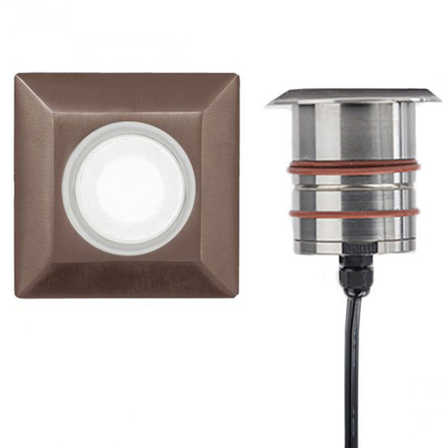 Square 2 Inch Recessed In-Ground Light 12V by WAC Lighting