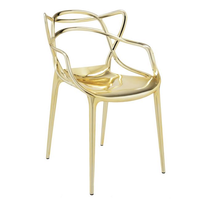 Masters Metallic Chair - 2 Pack by Kartell