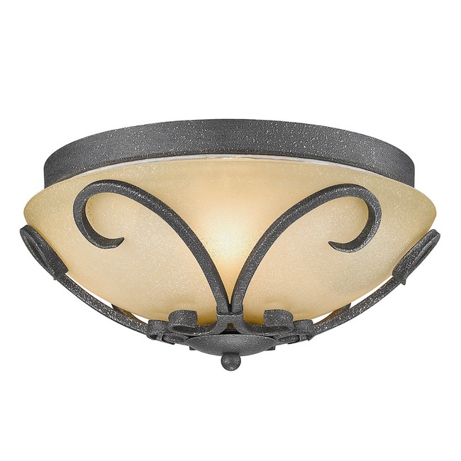 Madera Ceiling Light Fixture by Golden Lighting