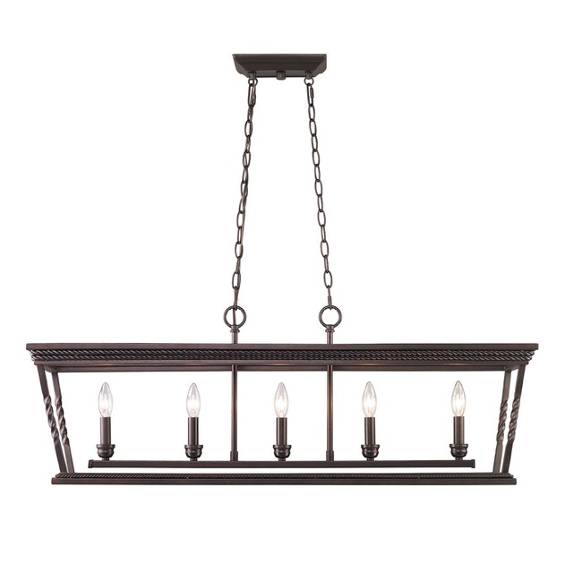 Davenport Linear Pendant by Golden Lighting