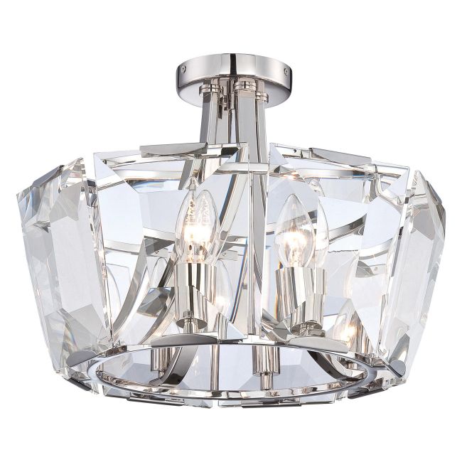 Castle Aurora Ceiling Semi Flush Light by Metropolitan Lighting