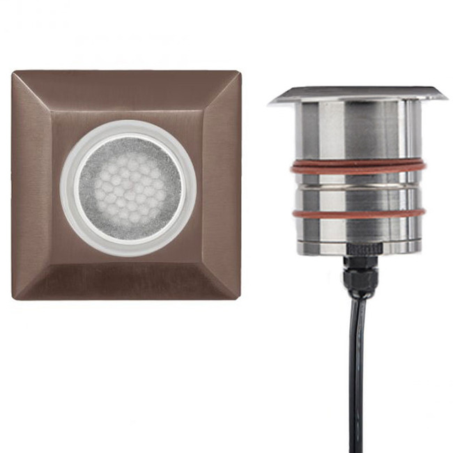 Square 2 Inch Recessed In-Ground Light 12V by WAC Lighting