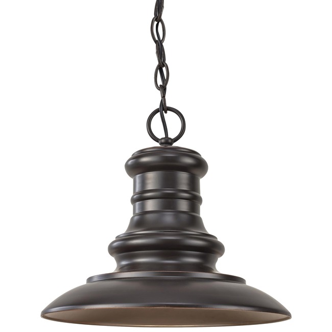 Redding Station Warm Dim Outdoor Pendant by Generation Lighting