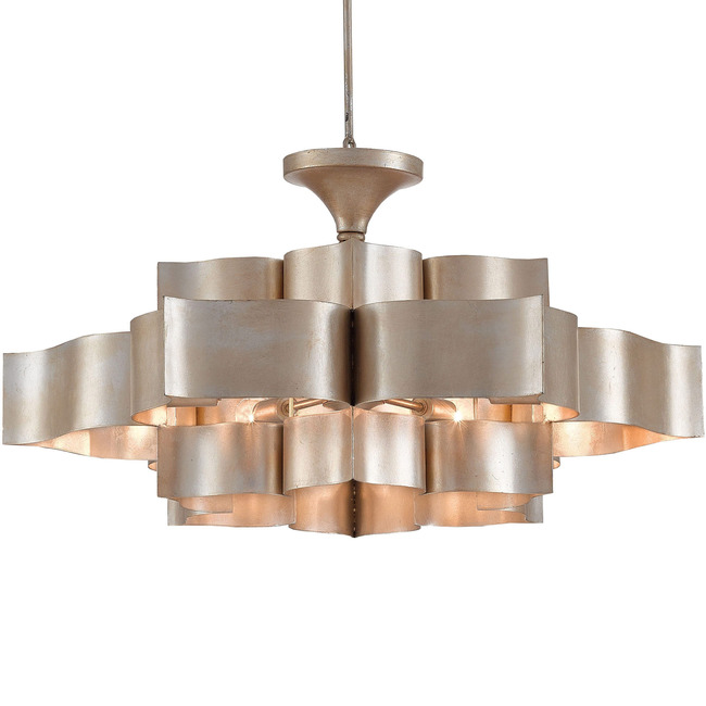 Grand Lotus Convertible Chandelier by Currey and Company