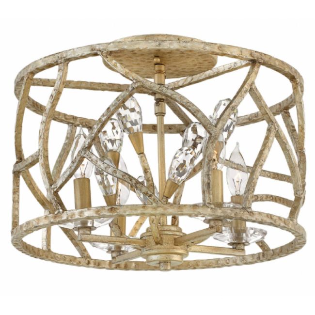 Eve Semi Flush Ceiling Light by Fredrick Ramond by Fredrick Ramond