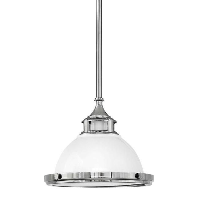 Amelia Pendant Polished White by Hinkley Lighting