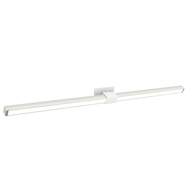 Tie Stix Metal Linear Adjustable Warm Dim Wall Light by PureEdge Lighting