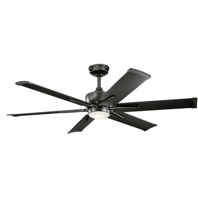 Szeplo Outdoor Ceiling Fan with Light by Kichler