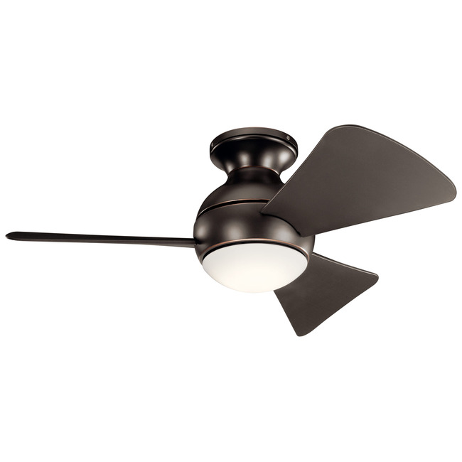 Sola Outdoor Ceiling Fan with Light by Kichler