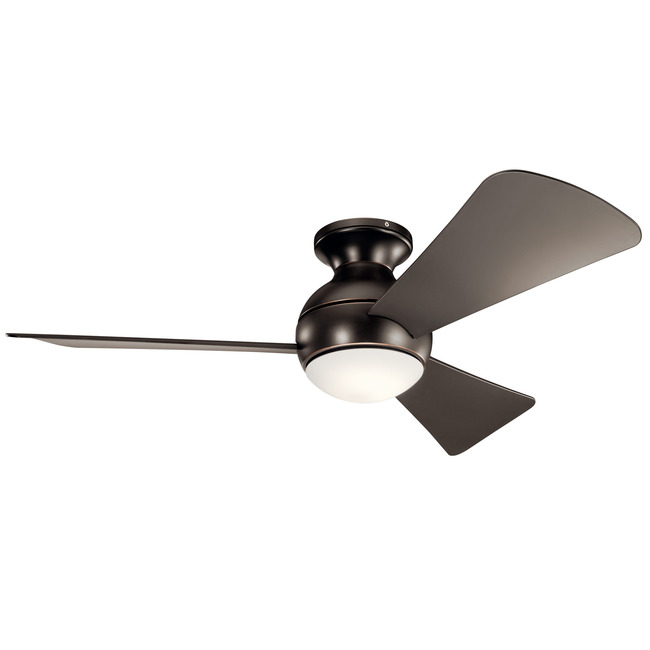 Sola Outdoor Ceiling Fan with Light by Kichler