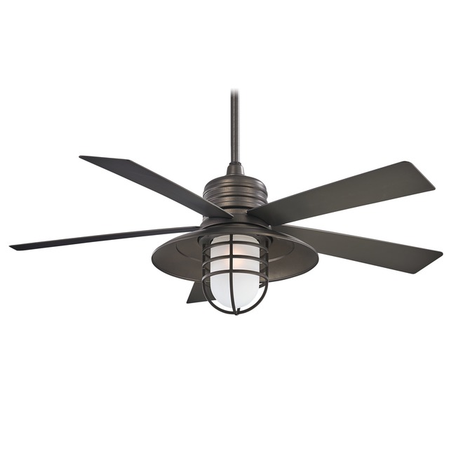 Rainman Indoor / Outdoor Ceiling Fan with Light by Minka Aire