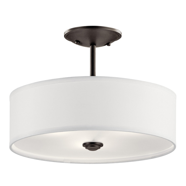 Shailene Round Semi Flush Ceiling Light by Kichler