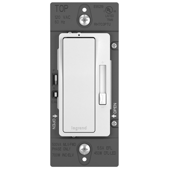 Tru-Universal LED / CFL / Incandescent Dimmer by Legrand Radiant