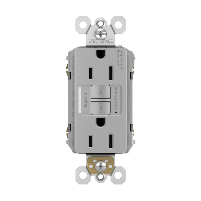 Tamper Resistant GFCI Outlet by Legrand Radiant