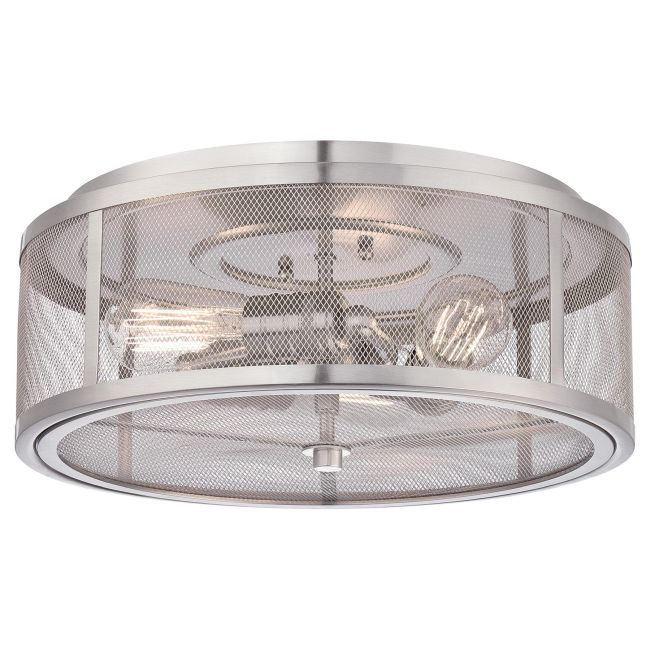 Downtown Edison Ceiling Flush Light by Minka Lavery