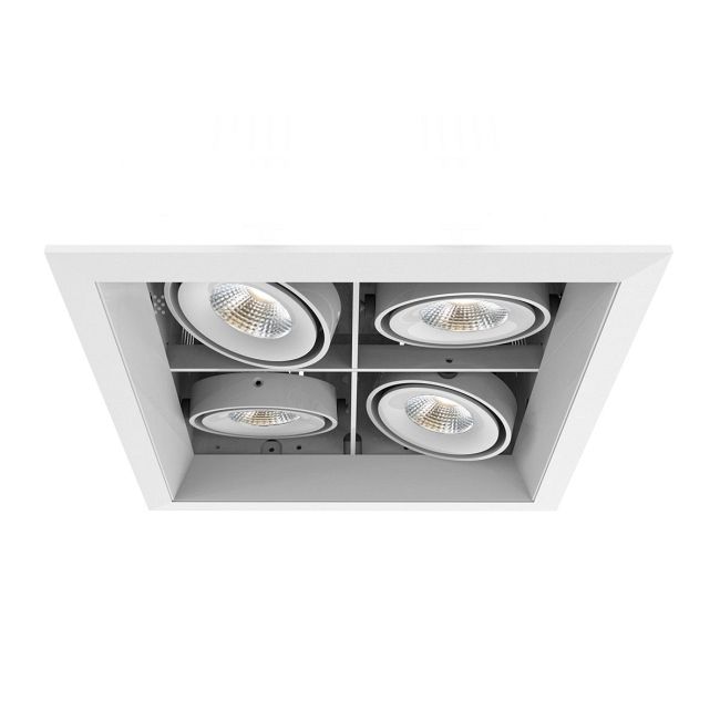 PAR20 LED 2X2 Trim with Remodel Housing by Eurofase