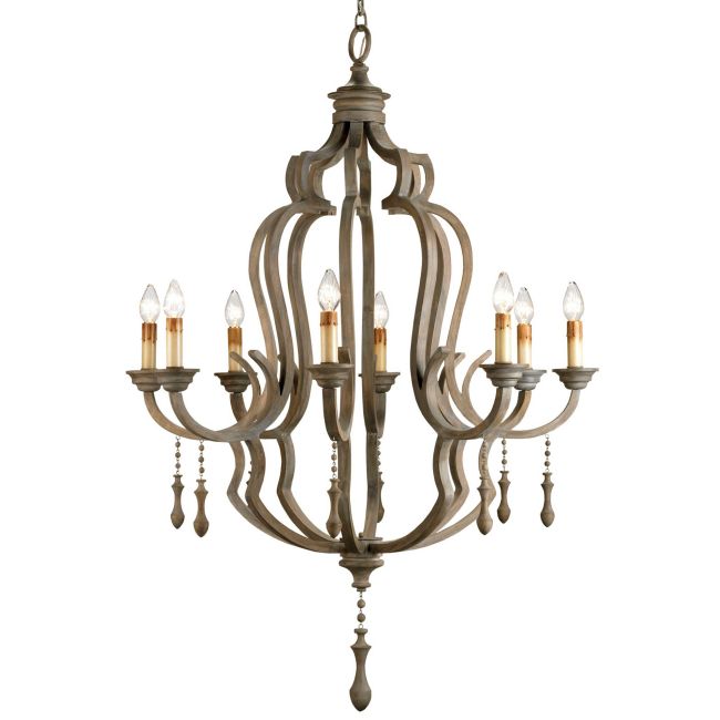 Waterloo Chandelier by Currey and Company