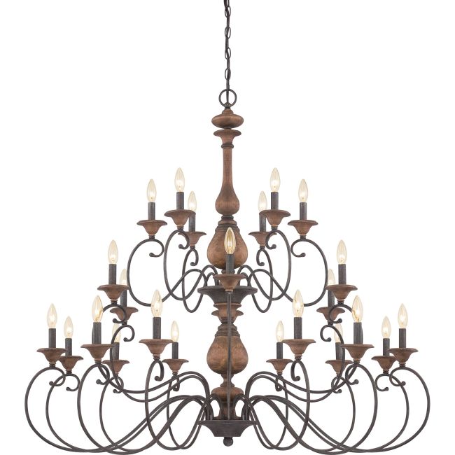 Auburn Chandelier by Quoizel