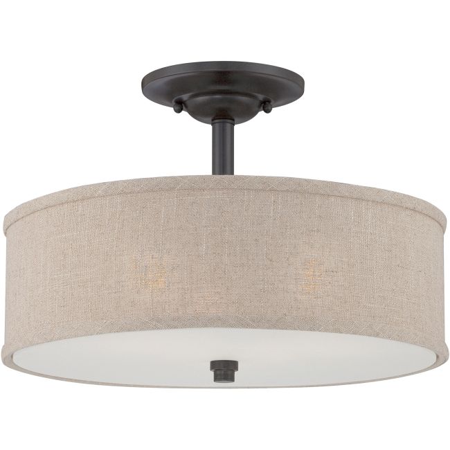 Cloverdale Ceiling Semi Flush Light by Quoizel