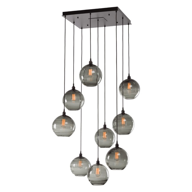 Terra Square Multi Light Pendant by Hammerton Studio