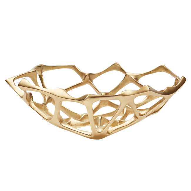 Bone Bowl Brass by Tom Dixon