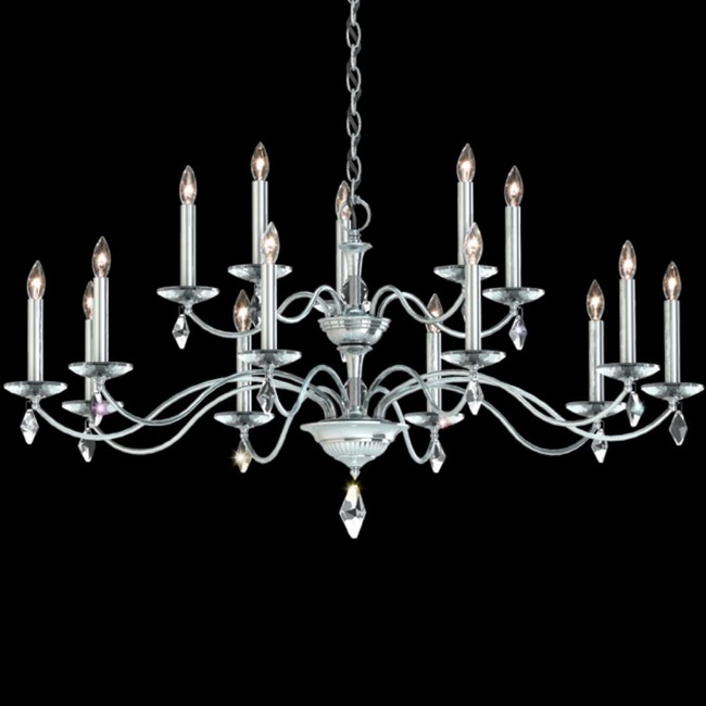 Modique Two Tier Chandelier by Schonbek Signature