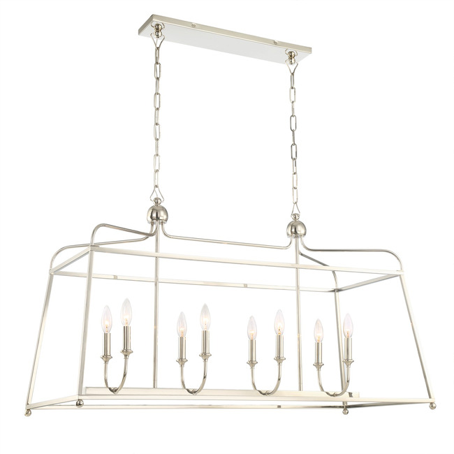 Sylvan Linear Chandelier by Crystorama