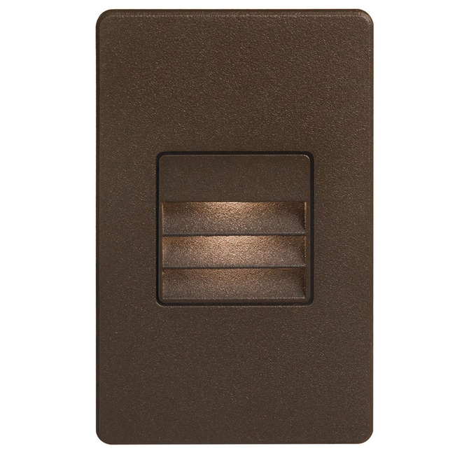 Bella Rectangle Outdoor Step Light by Dainolite