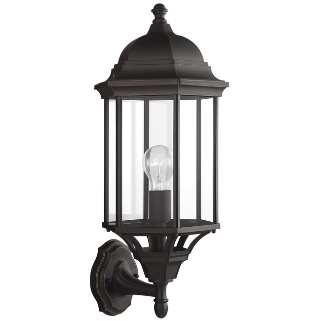 Sevier Outdoor Uplight Wall Lantern by Generation Lighting