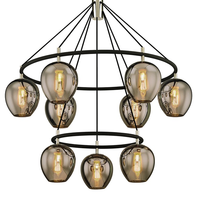 Iliad Two Tier Chandelier by Troy Lighting