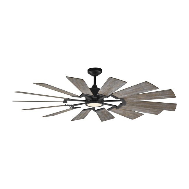 Prairie Indoor / Outdoor Ceiling Fan with Light by Visual Comfort Fan