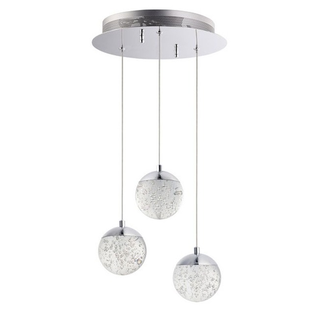 Orb II Round Multi Light Pendant by Et2