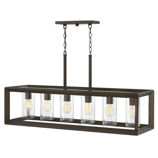 Rhodes 120V Outdoor Linear Chandelier by Hinkley Lighting