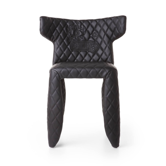 Monster Side Chair with Arms and Embroidery by Moooi