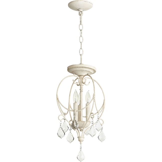 Ariel Pendant / Semi Flush Ceiling Light by Quorum