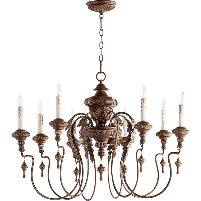 Salento 6006-8 Chandelier by Quorum