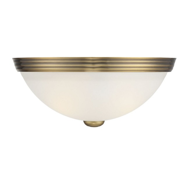 Curved Glass Ceiling Light Fixture by Savoy House