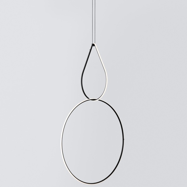 Arrangements Drop Up Two Element Suspension by FLOS