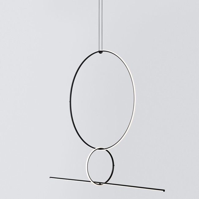 Arrangements Round Large Three Element Suspension by FLOS