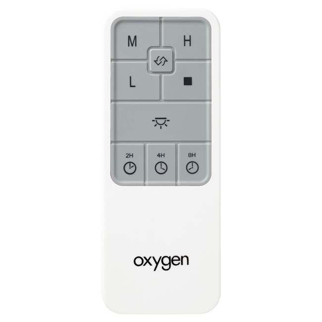 Handheld Remote Control for AC Ceiling Fans by Oxygen