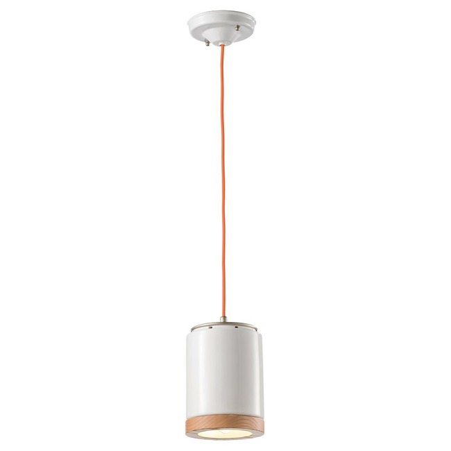 Mateca Cylinder Pendant by Ferroluce