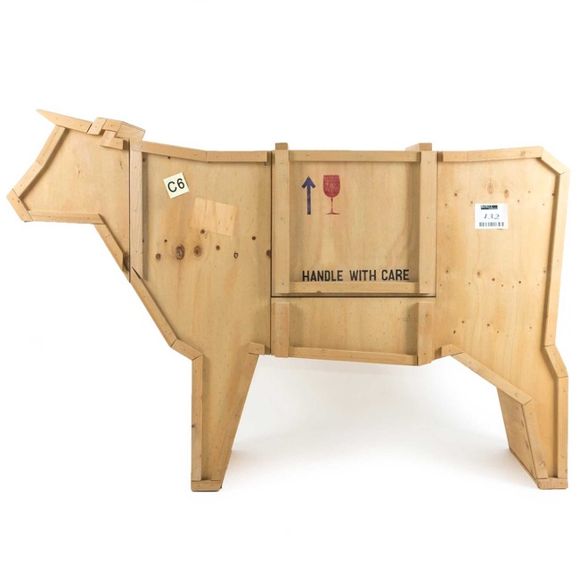 Sending Cow Cabinet by Seletti