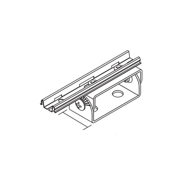 Zipp Channel 0-75 Deg Mounting Clip by PureEdge Lighting