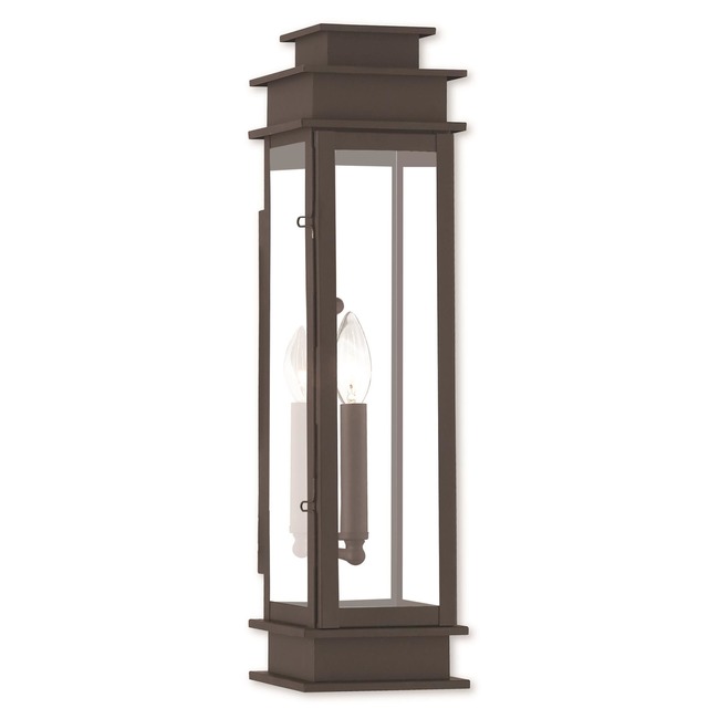 Princeton Long Outdoor Wall Sconce by Livex Lighting