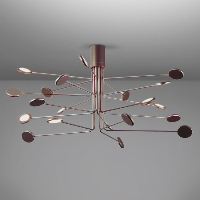 Arbor Short Semi-Flush Ceiling Light by ZANEEN design