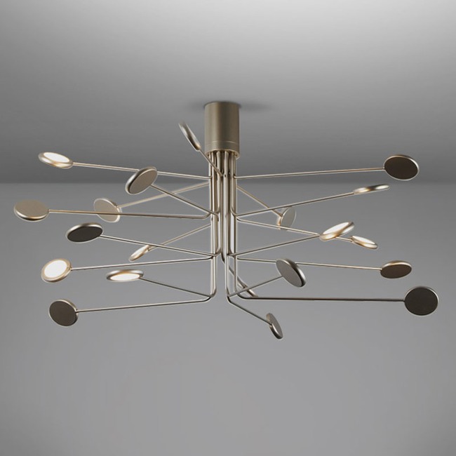 Arbor Short Semi-Flush Ceiling Light by ZANEEN design